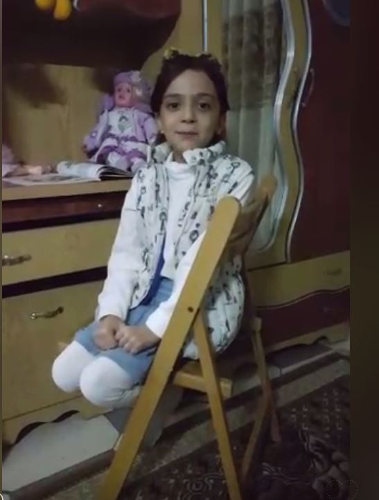 Bana has been using social media to highlight the plight of Aleppo