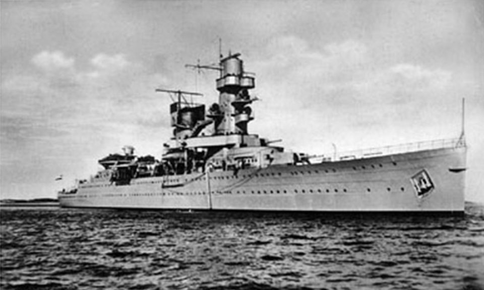 HNLMS De Ruyter has completely vanished from the seabed where it lay