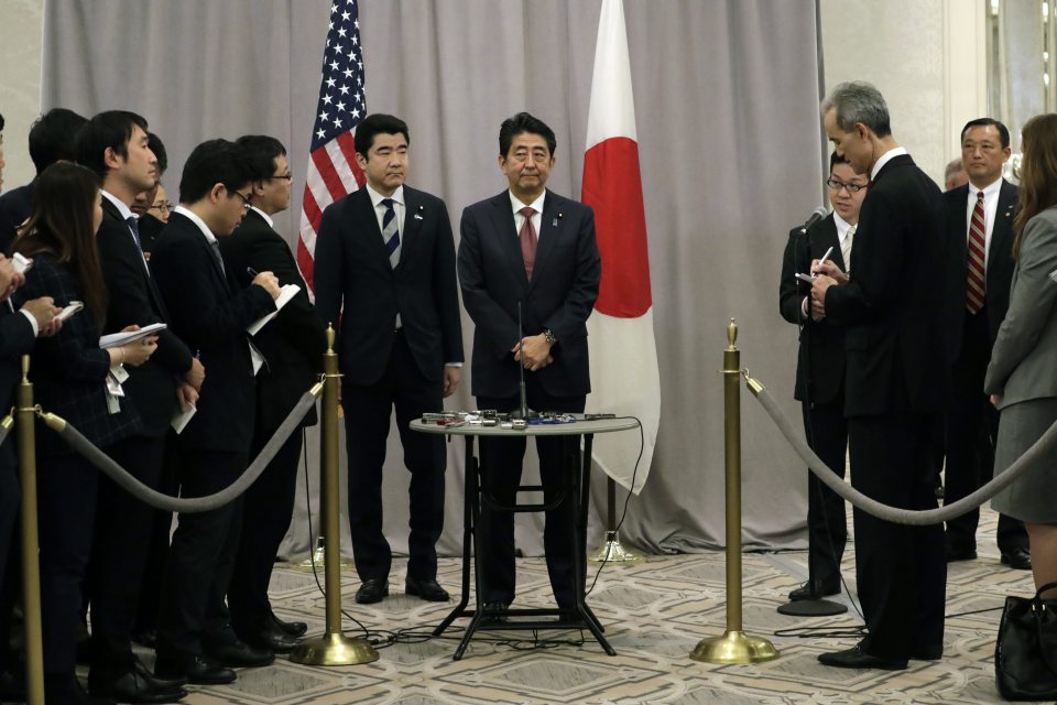 Prime Minister of Japan Shinzo Abe in New York