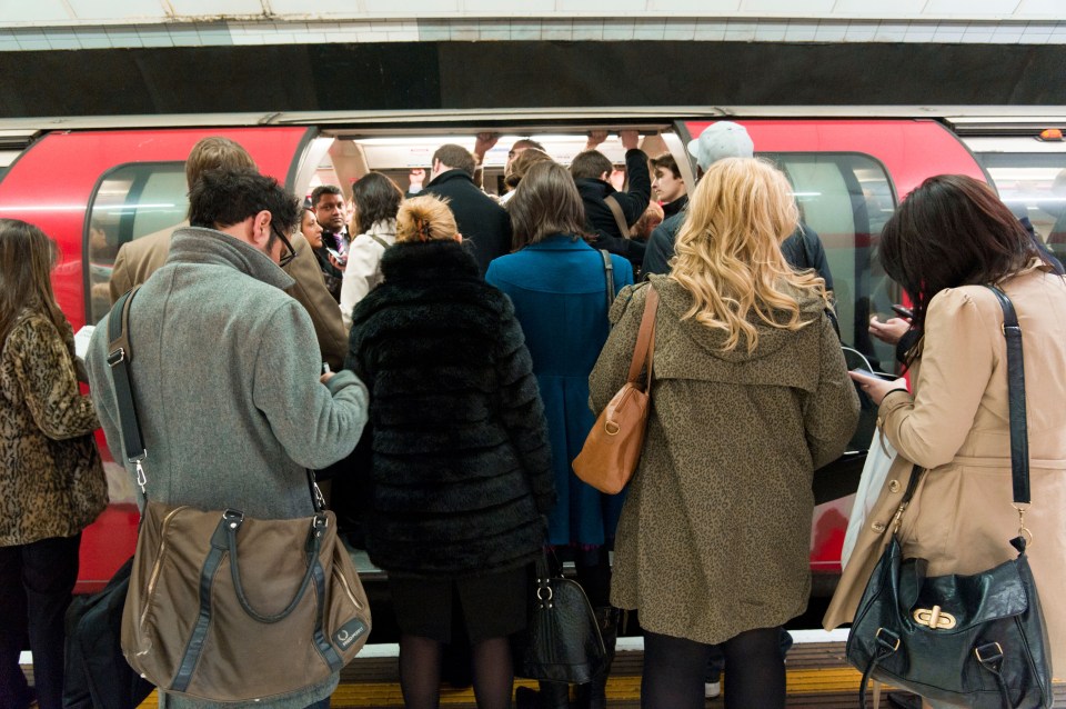 Commuters were hit by travel chaos this morning on the Central line