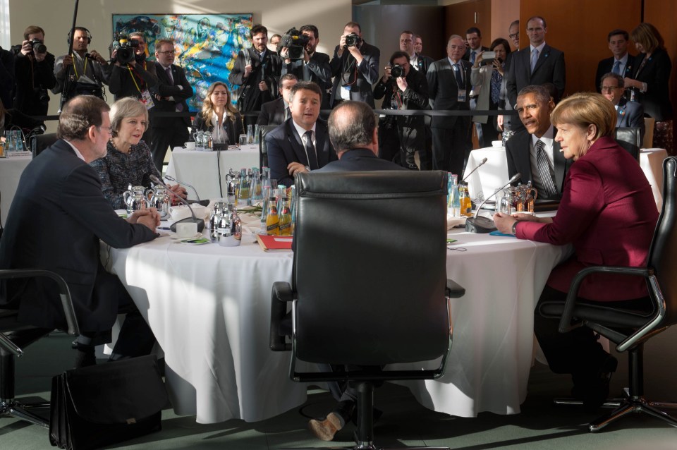 Obama, EU leaders