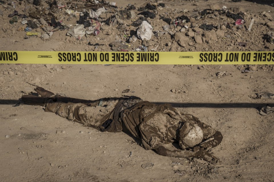 The mass grave area has become a crime scene, but will those guilty be brought to justice?
