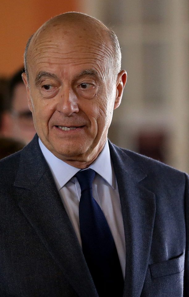 Alain Juppe was seen as a frontrunner in the elections