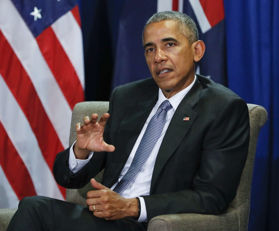 President Brack Obama has warned there may be limits to his silence when he steps aside as America's leader