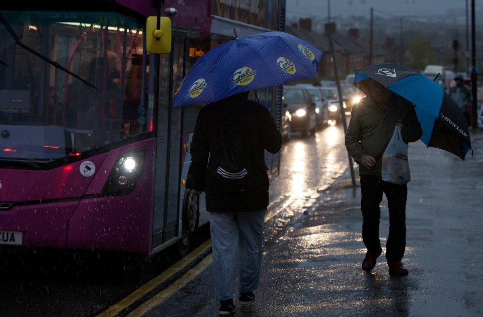 rain in bristol