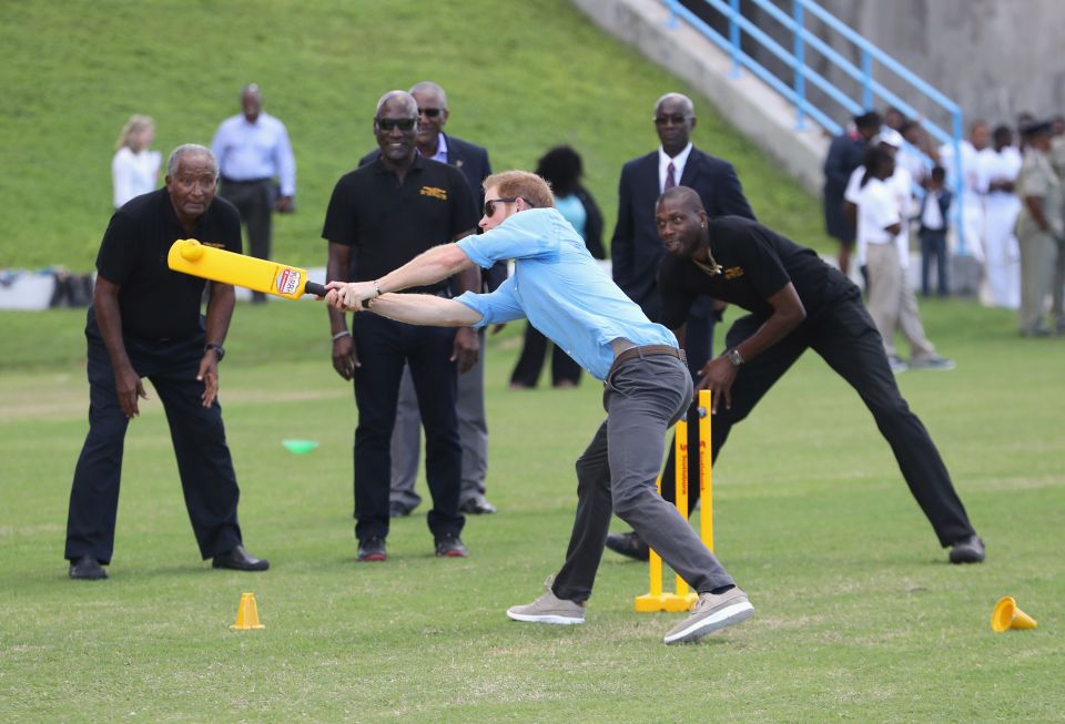 Prince Harry visit to the Caribbean - Day Two