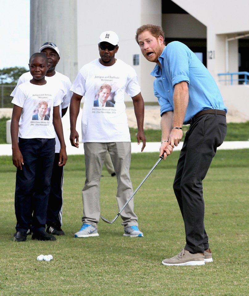Prince Harry visit to the Caribbean - Day Two