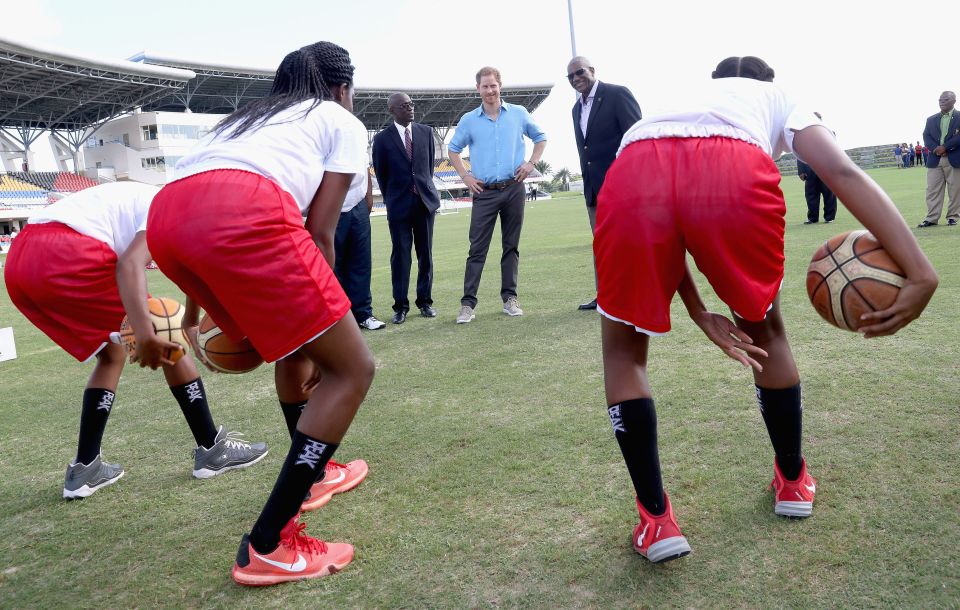 Prince Harry visit to the Caribbean - Day Two