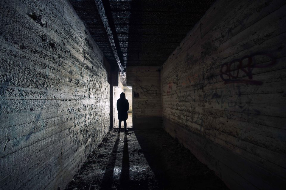 The haunting series of images was captured by Chinese snapper Yang Xiao