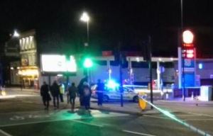 Two charged with attempted murder after cop 'stabbed in an alley beside East London pub'
