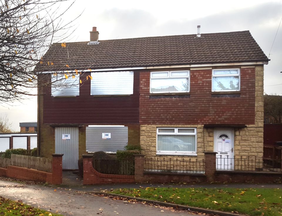 Thomas Mair's home in Birstall, West Yorkshire, has been boarded up since his arrest in June