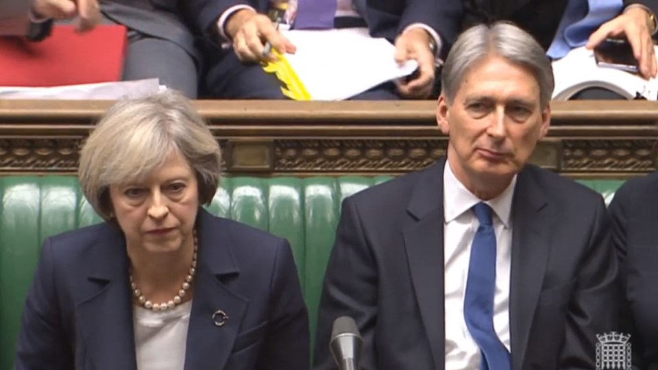 Theresa May, Philip Hammond