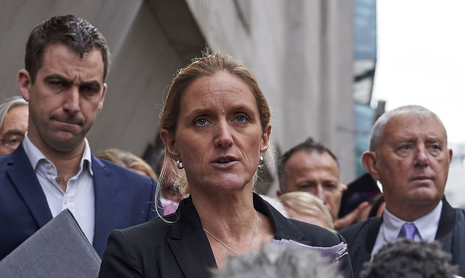 Jo Cox's sister Kim said she will not be beaten by what has happened and will continue her sister's legacy