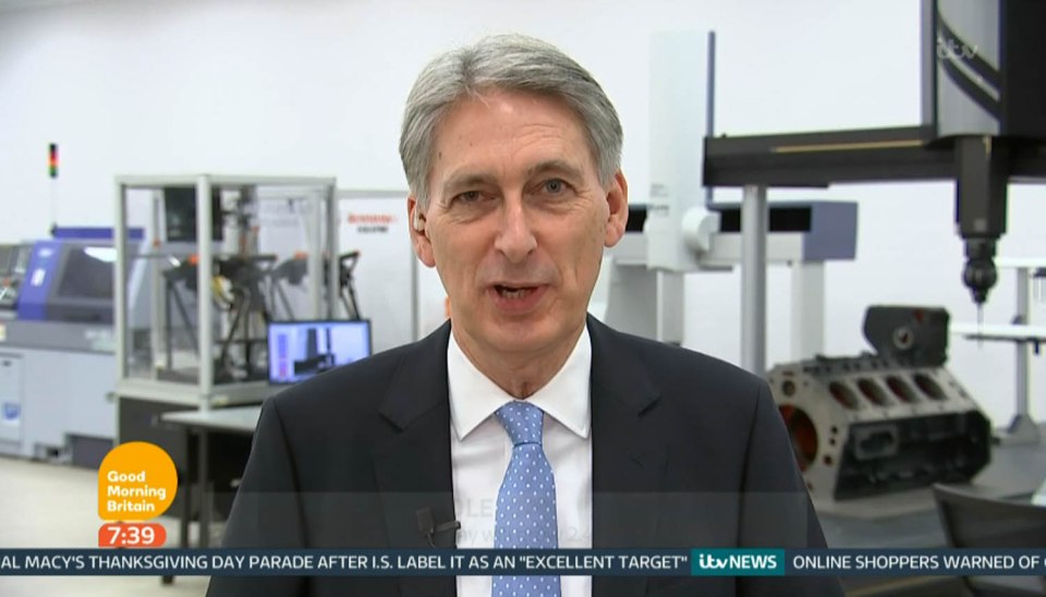 The Chancellor went on a media round this morning to defend the gloomy outlook