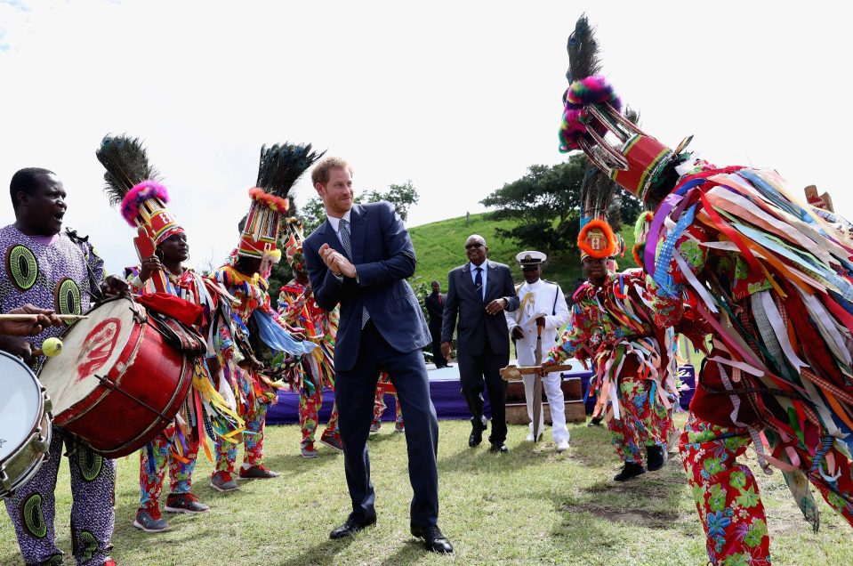 Harry is touring the Caribbean at the personal request of the Queen, who can no longer visit countries so far away