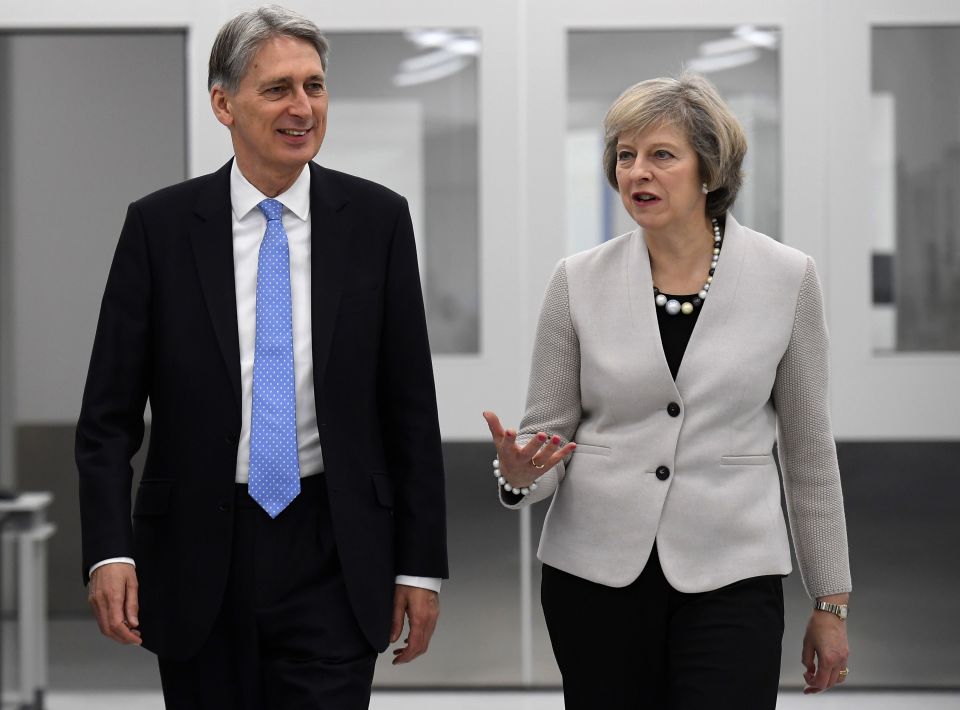 Theresa May, Philip Hammond