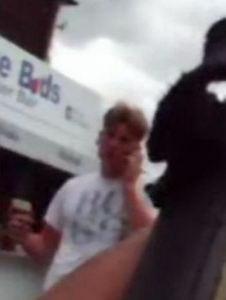 Police revealed an image of the driver believed to be responsible for the attack