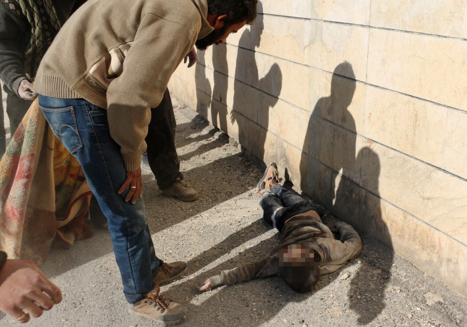 There were no signs of life from the other boy, who is believed to have died
