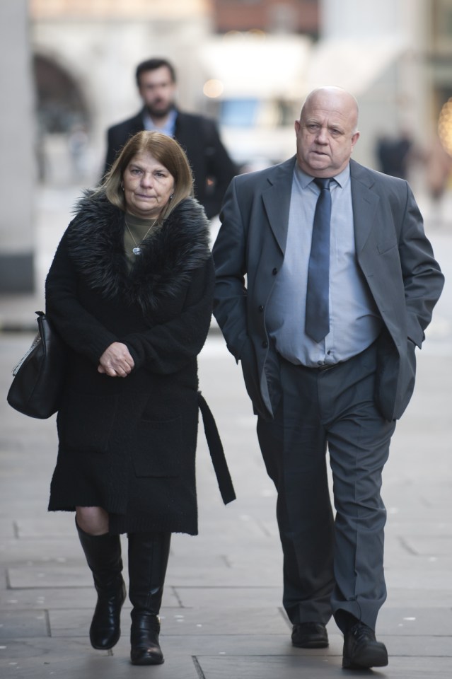 Jeanette and Colin Taylor, mother and father of Jack Taylor