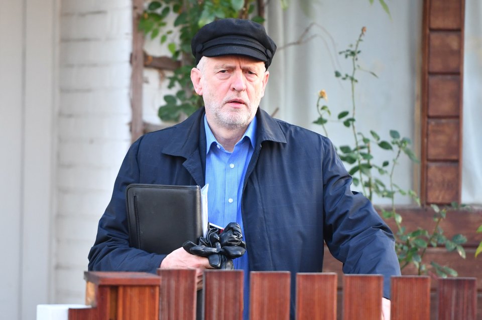 Jeremy Corbyn seen on the day of Fidel Castro death
