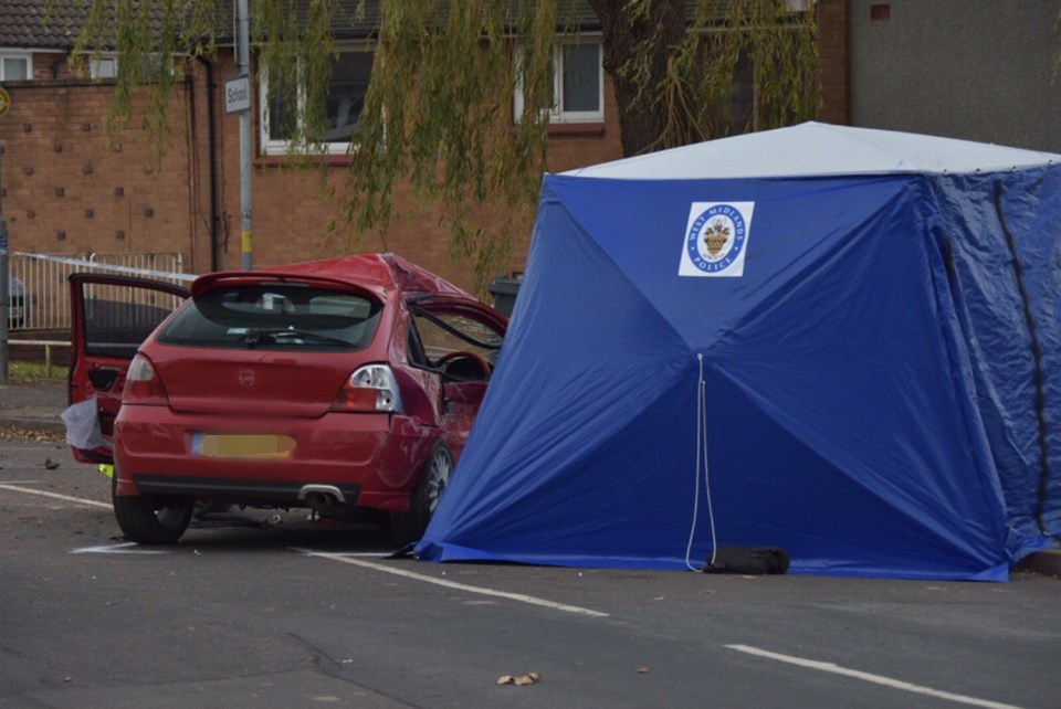 Bartley Green crash