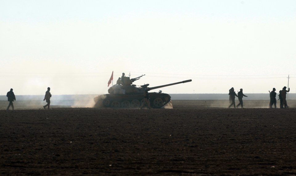 Terrotorial gains ... Islamic State have lost about 56 per cent of territory in Iraq and 27 per cent in Syria
