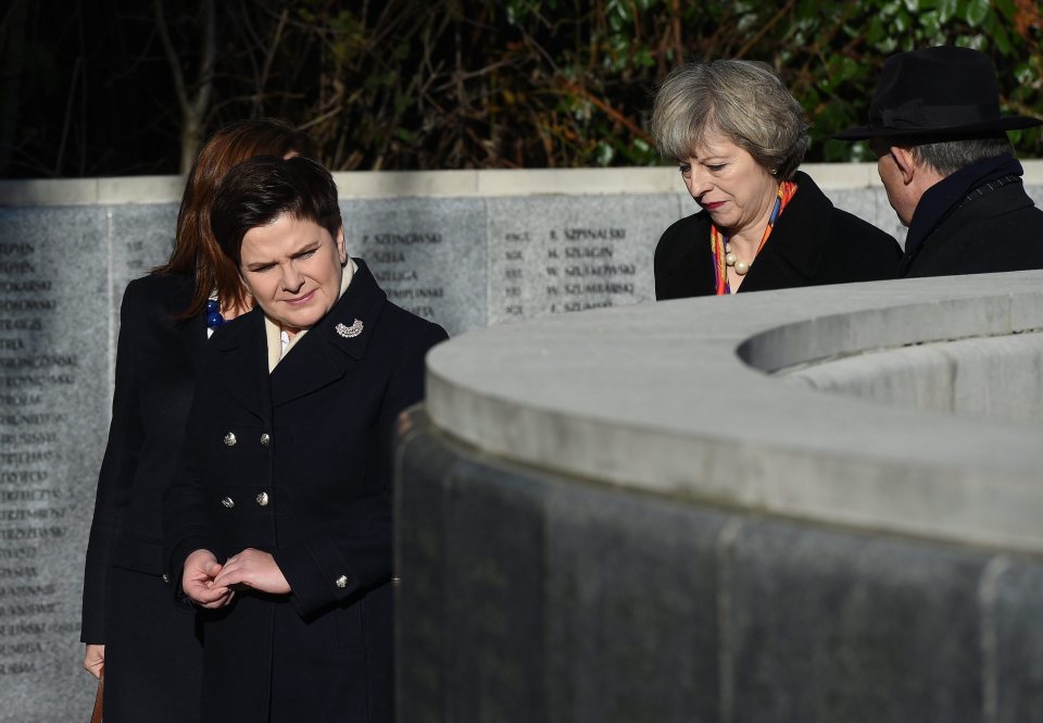 Theresa May, Beata Szydlo