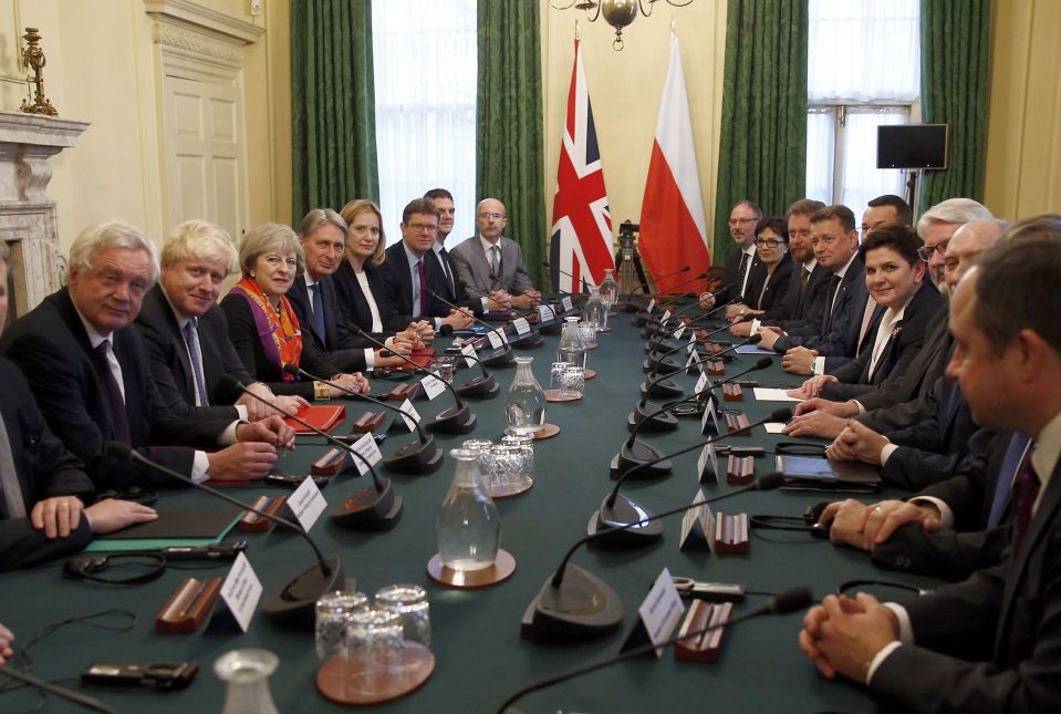 Cabinet/Polish representatives meeting