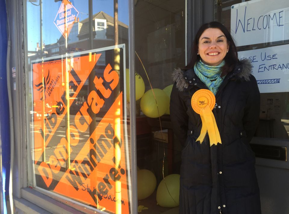 He is under pressure from Sarah Olney, the Liberal Democrat candidate in Thursday's by-election