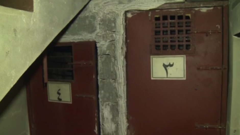 A hellish jail where ISIS extremists tortured inmates in tiny cells has been uncovered south of Mosul