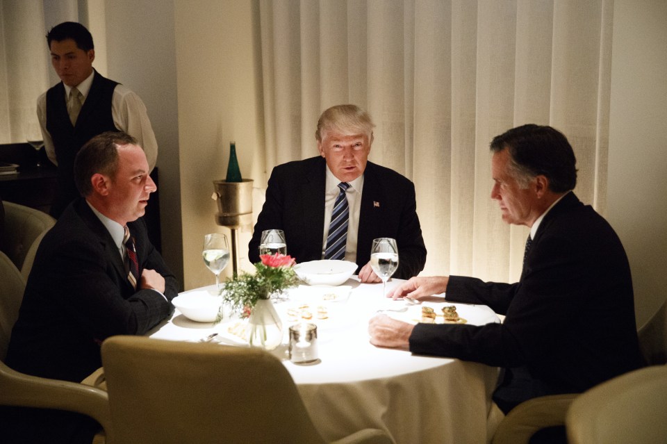 They enjoyed a $138-per head meal at three-Michelin starred French restaurant Jean-Georges on Tuesday night