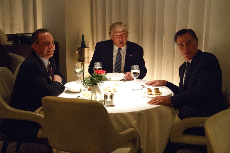 Romney said they enjoyed an “interesting” conversation about world affairs 