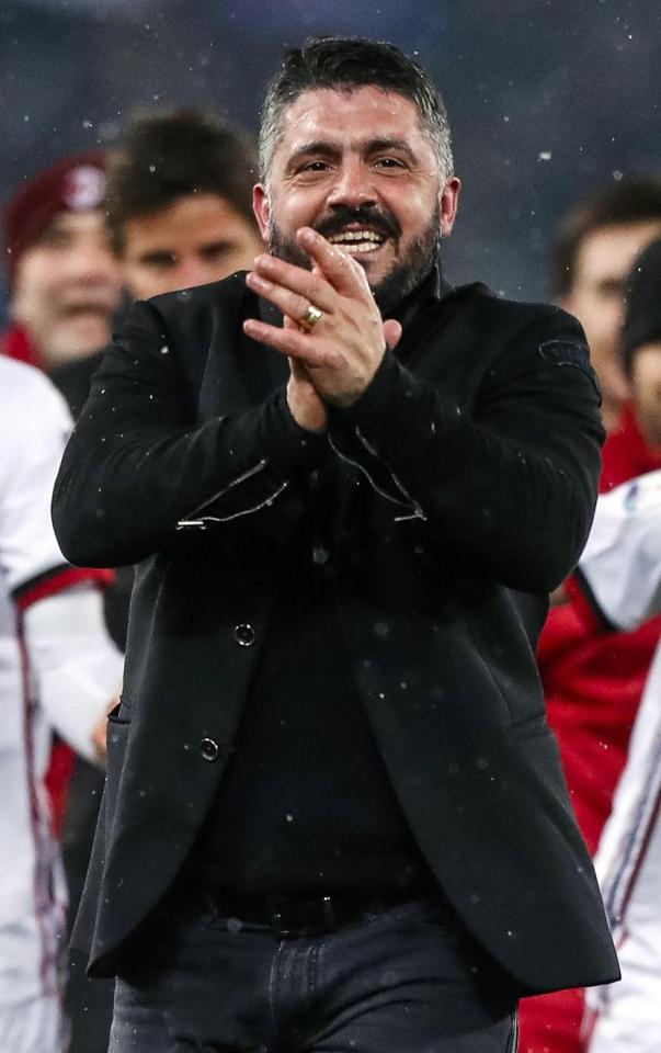 Gennaro Gattuso knows a win for Milan will bring them back to Champions League contention 