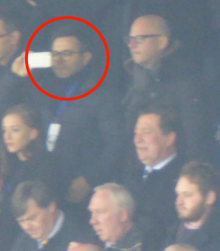 Radrizzani was in the crowd recently at Elland Road to Leeds lose to Newcastle