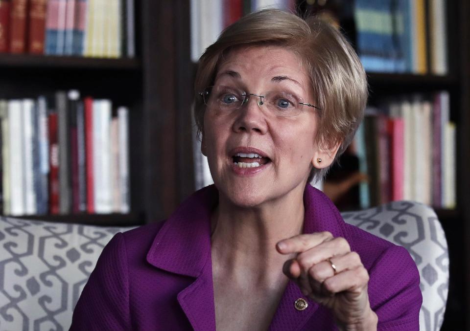  She tweeted: "Placing assets in a true blind trust has been the standard for previous presidents. Our bill makes clear we expect Trump to do the same"