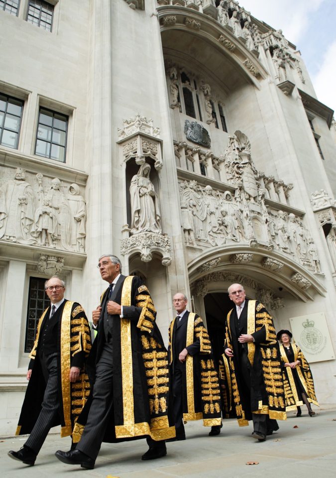 Judges' procession to mark the traditional start of the legal year, London, Britain - 01 Oct 2009