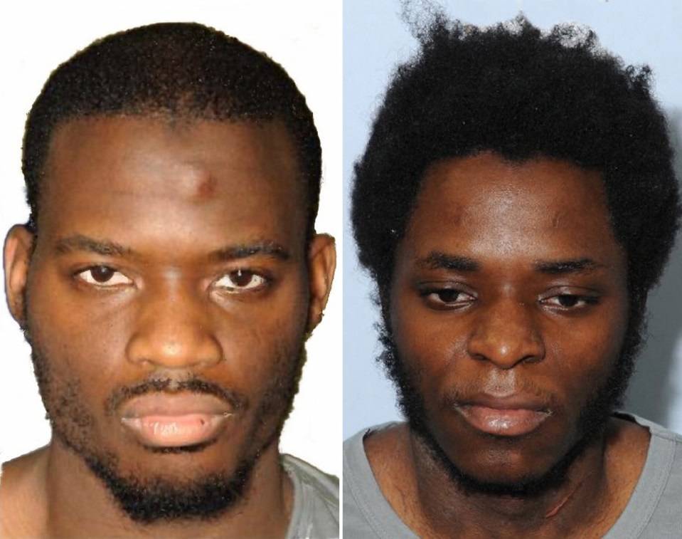 Lee Rigby's killers Michael Adebolajo, left, and Michael Adebowale, right, were among Choudary's supporters