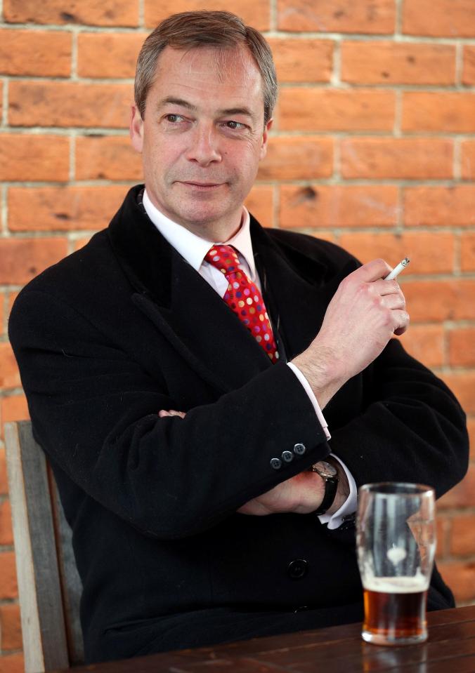  Nigel Farage claims David Cameron used to steal cigarettes from him and never return the favour