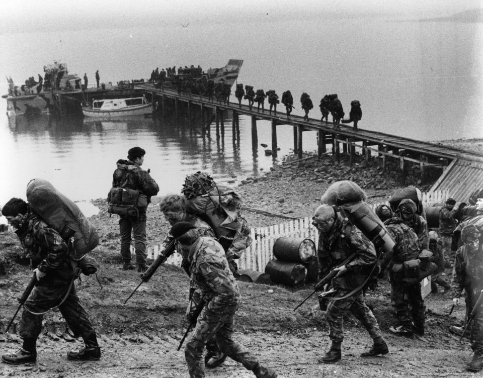 Troops Arriving