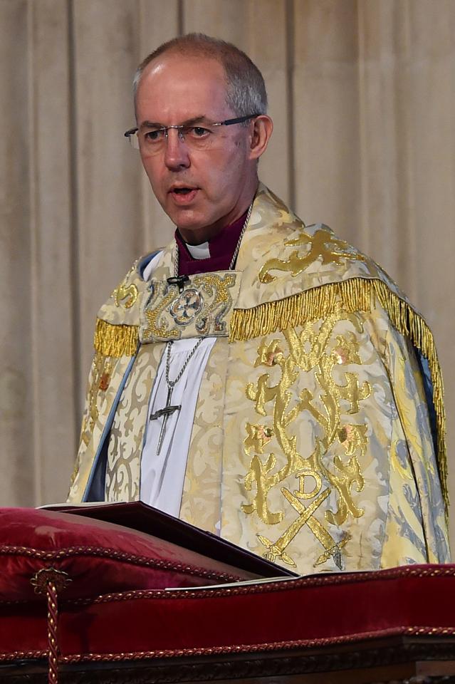  Festive sermon . . . Most Rev Justin Welby said people were putting their faith in the 'wrong things'