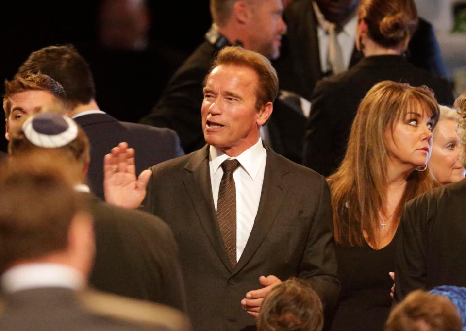  Representatives for Arnold Schwarzenegger also asked comedian Arnold to release the footage
