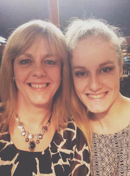  Charlotte Hart, 19, (left) and her Claire Hart,50, were blasted to death by a shotgun
