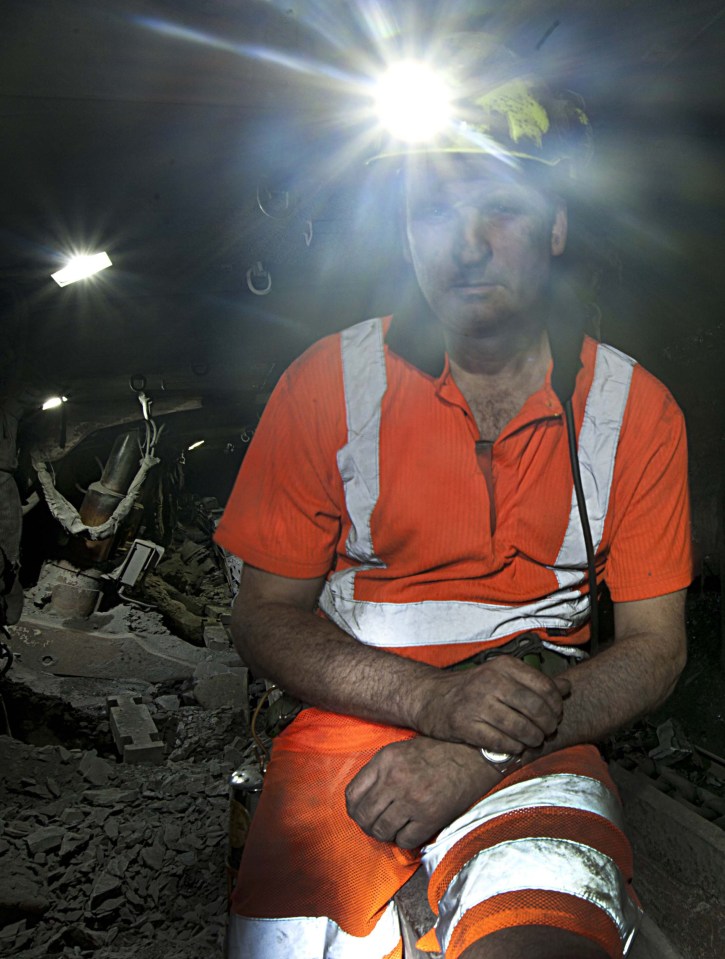 Shining light... the 'uplifting' miners put whining business bosses in the shade