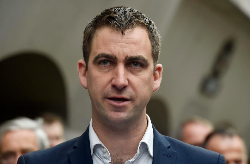  Jo Cox's widow Brendan attacked the former Ukip boss for trying to politicise the attack
