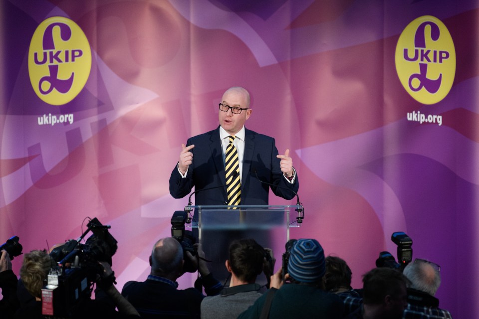 Paul Nuttall Is Elected The New Leader Of UKIP