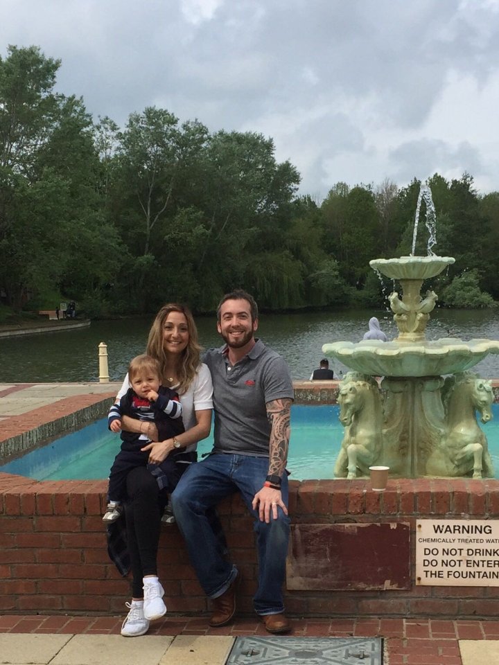 Nina was diagnosed after suffering sever pains when giving birth to the couple's son Teddy