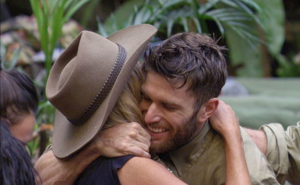 Carol and Joel connected in the camp