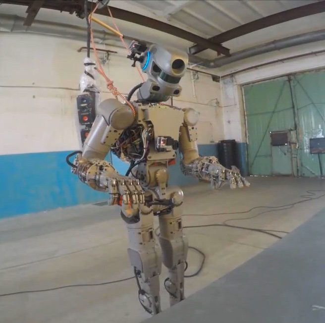Russia is developing this robot, named Fedor, to send into space