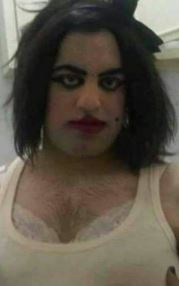 This cowardly jihadi appears to have modelled himself on Robert Smith, the lead singer of The Cure