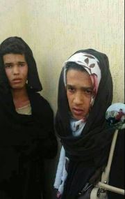 These youngsters' veils were fooling no one